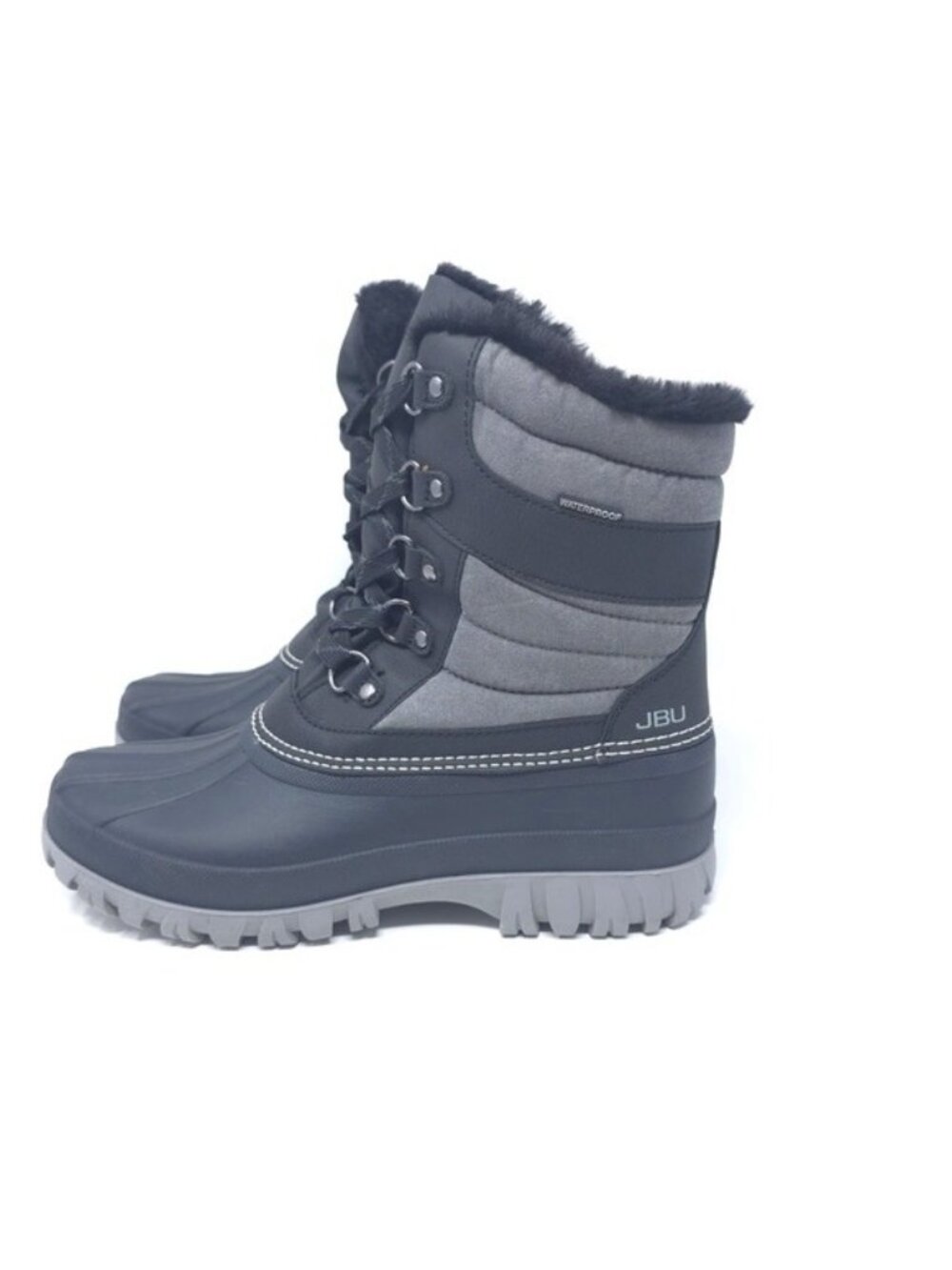 JBU by Jambu Casey Snow Boot Waterproof Charcoal /Black Boot - Picture 5 of 11
